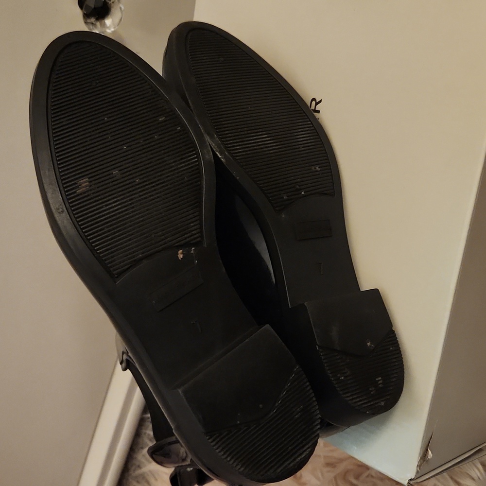 Marc Fisher SZ 7 Black Ankle Rain Boots - Picture 4 of 6